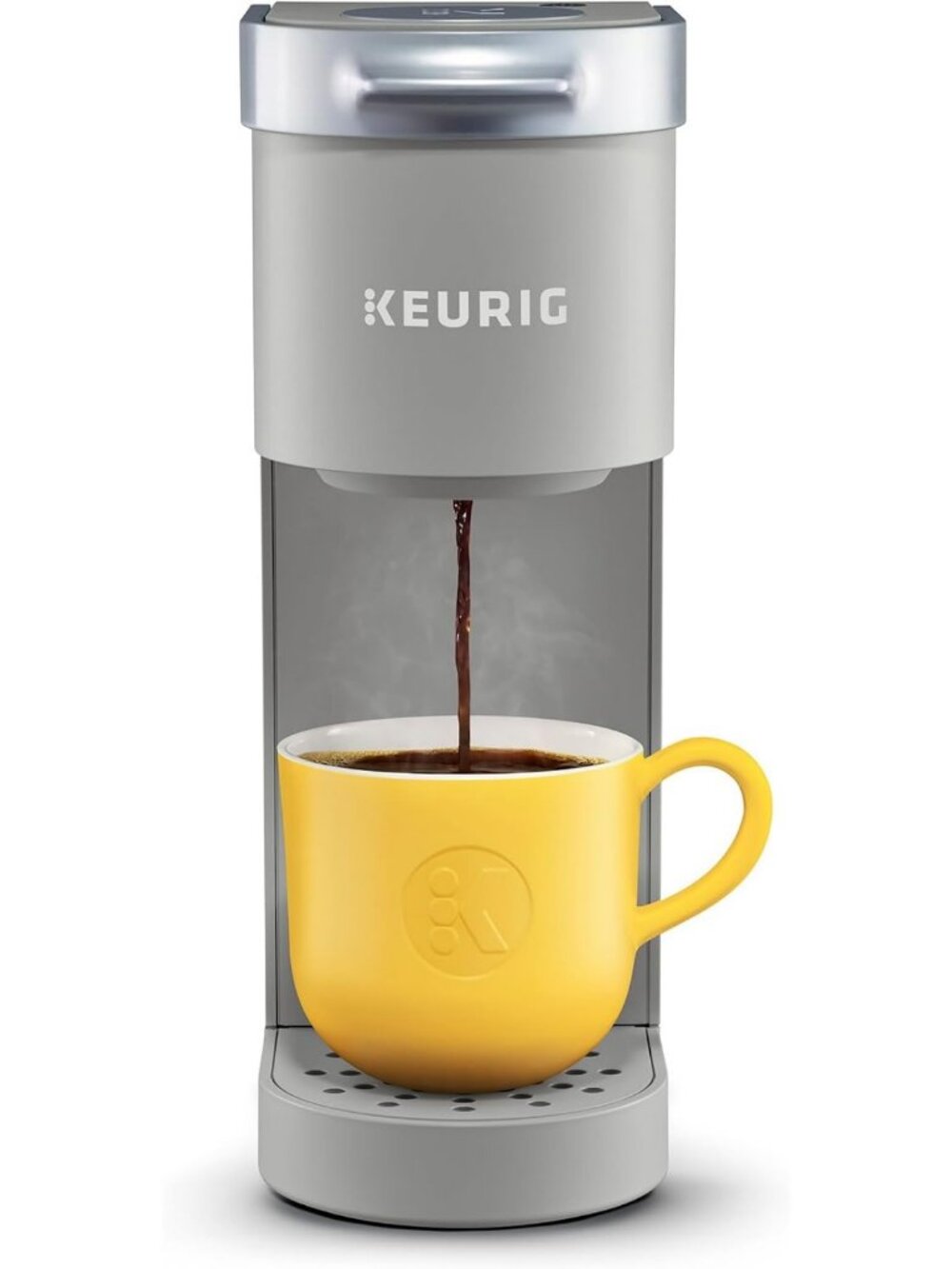 Compact Single Serve Coffee Maker, 6-12oz Brew Size, Ideal for Small Spaces